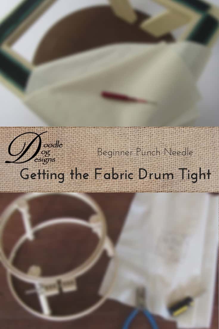 Getting the Fabric Drum Tight