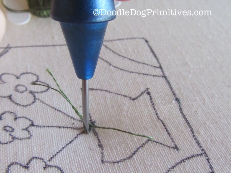 Punch Needle Loops Aren't Staying in the Fabric DoodleDog Primitives