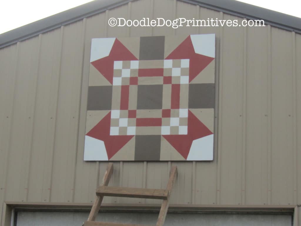 Barn Quilt Finished