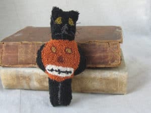 Cat-o-Lantern Needle Punch Pattern