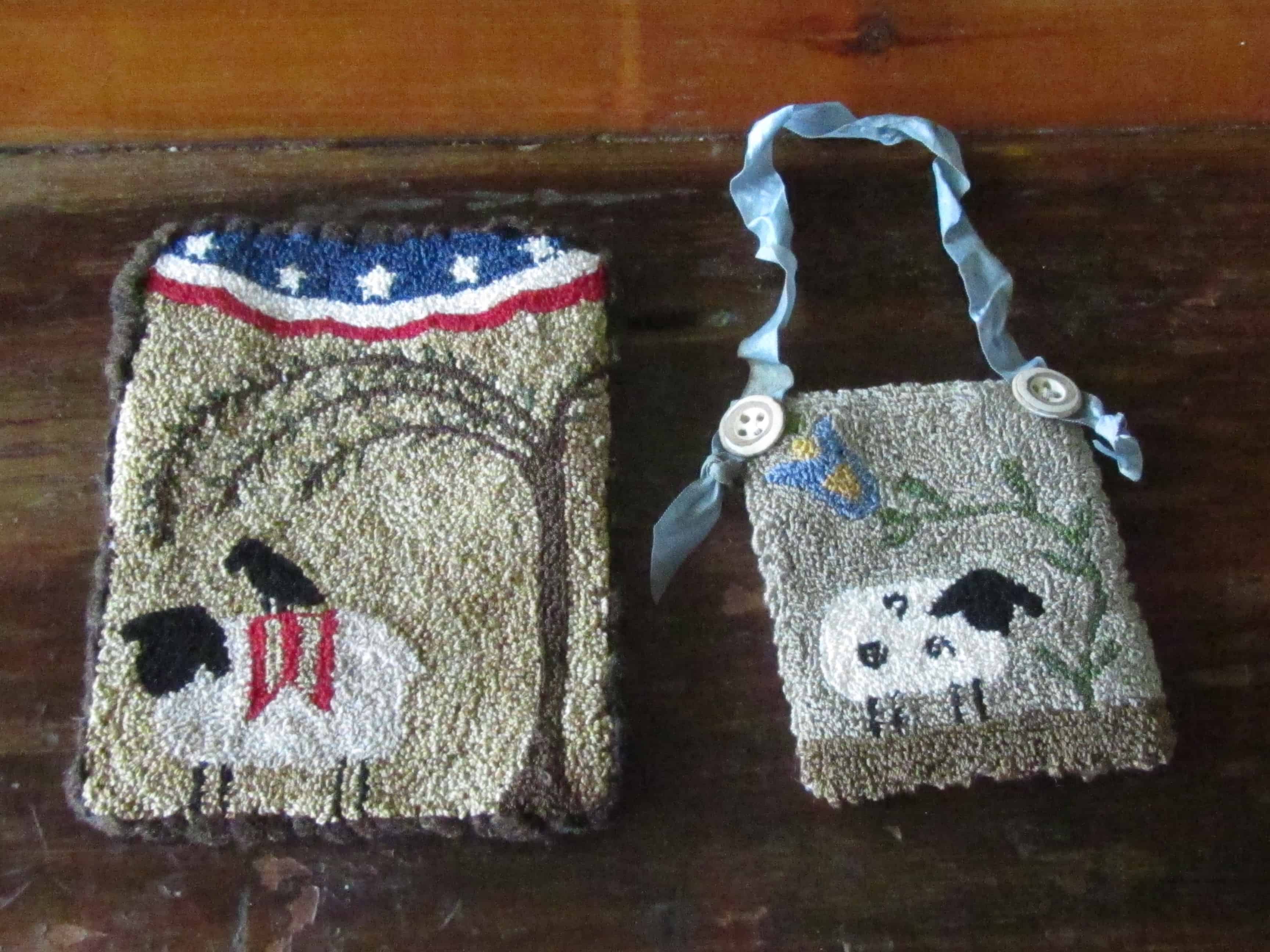 Punch Needle Finishes DoodleDog Designs Primitives