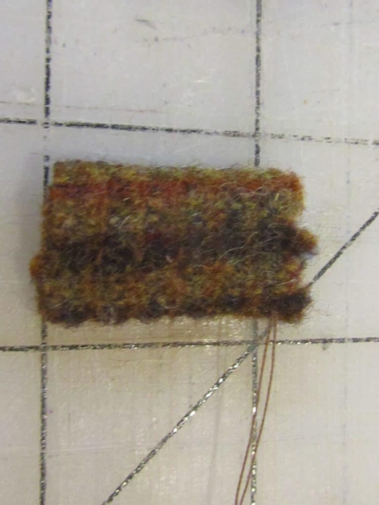 Folded Wool for Trunk