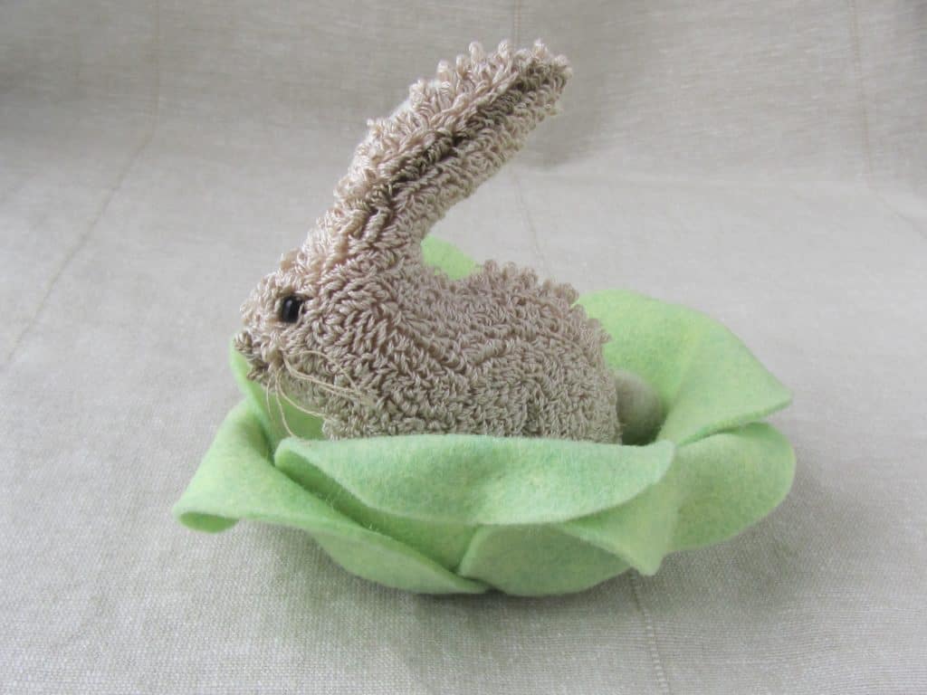 Hide & Seek Needle Punch Bunny