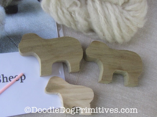 Wooden Sheep