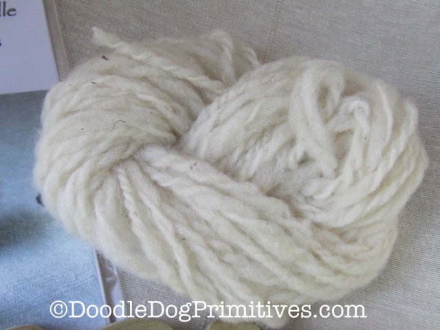 Hand Spun Wool Yarn