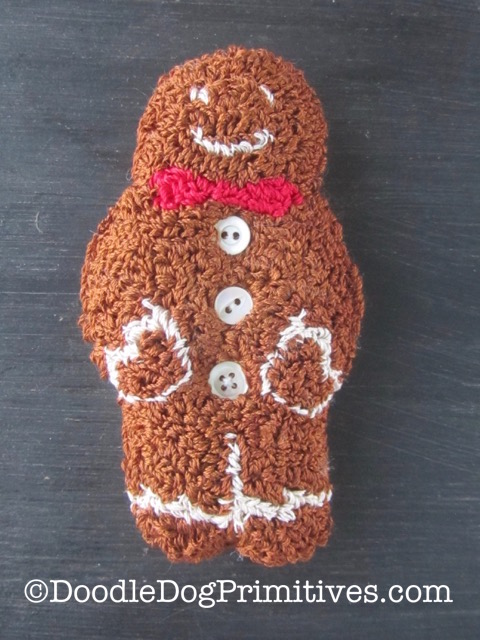 Gingerbread Man bowl filler