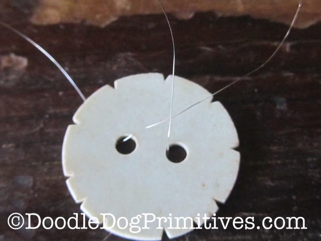 How to Make a Punch Needle Threader - DoodleDog Designs Primitives