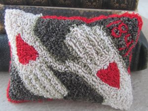 Two Hearts Punch Needle Pattern