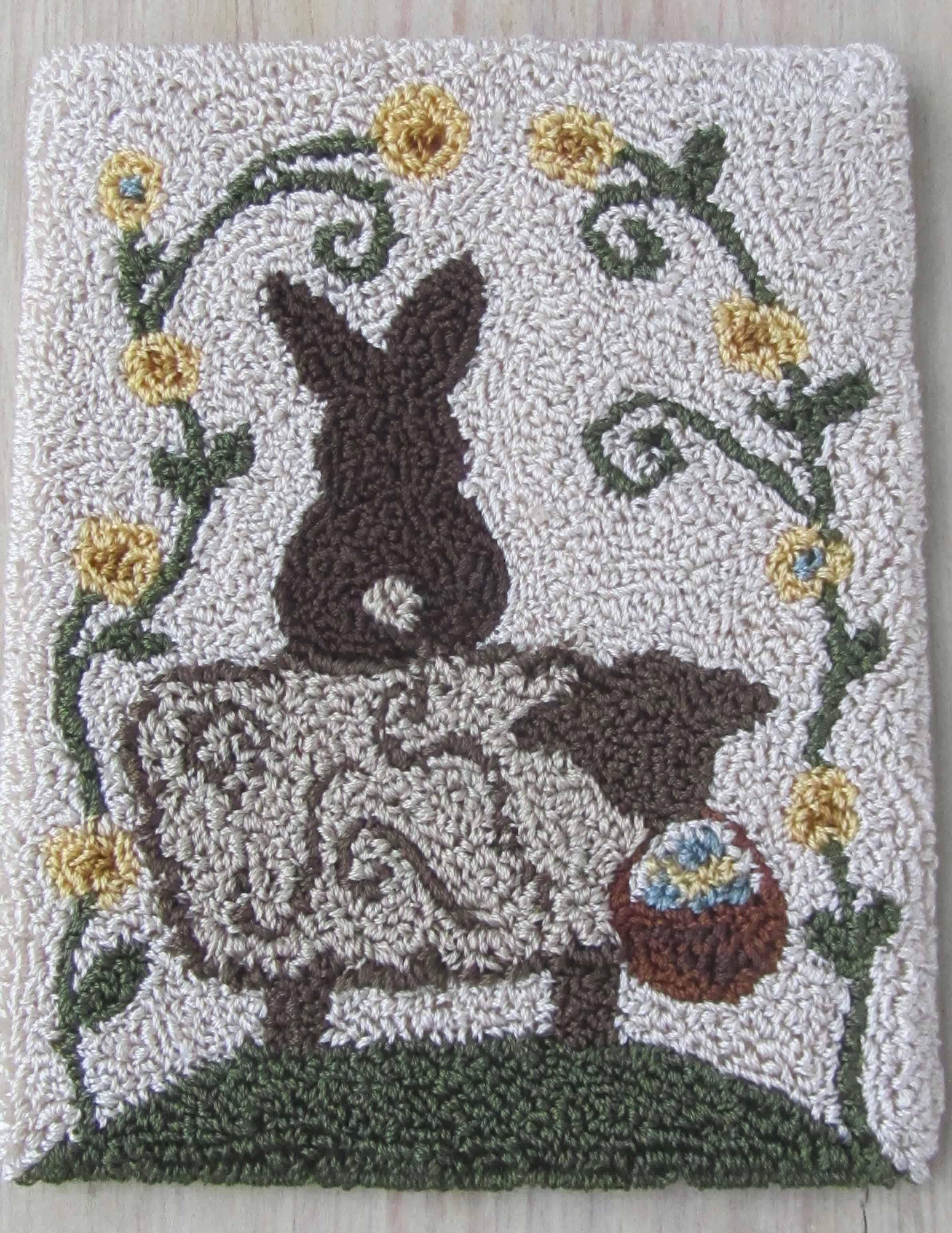 Easter Delivery Punch Needle Pattern