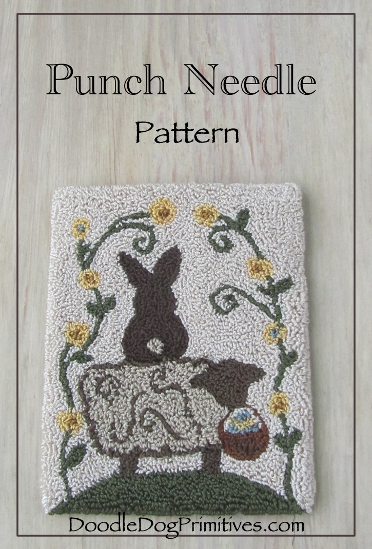 Easter Delivery Punch Needle Pattern