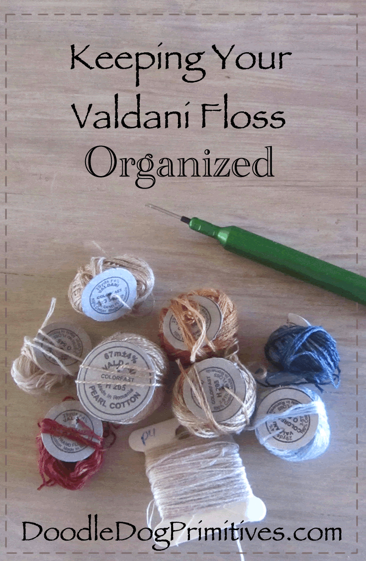 How to keep your Valdani Floss Organized