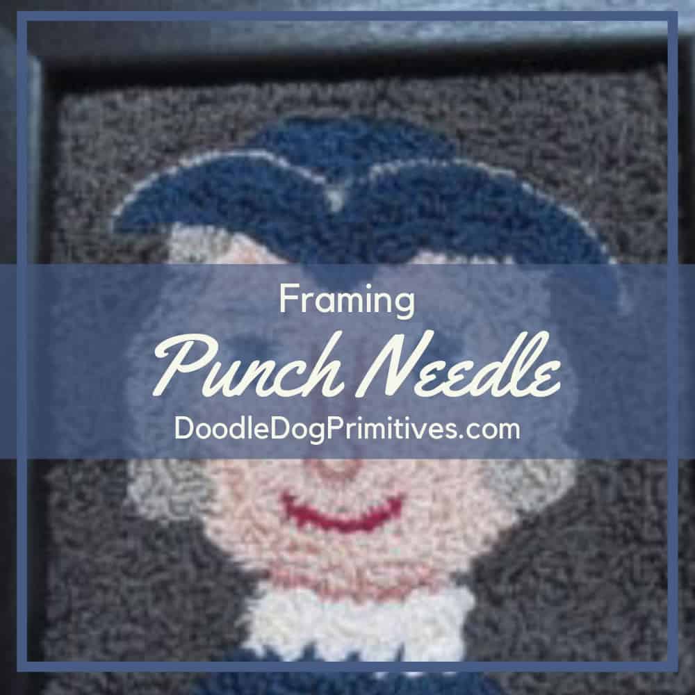 Punch Needle Carpet Tack Frame HOW TO 