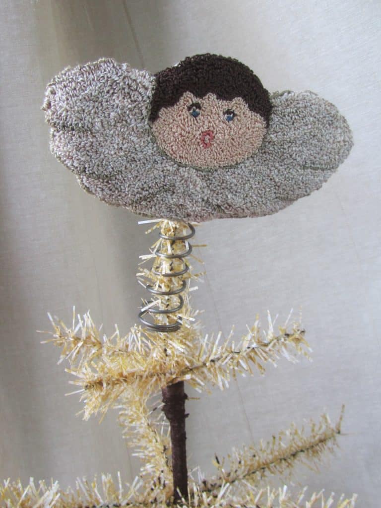 Angel Tree Topper Punch Needle Pattern