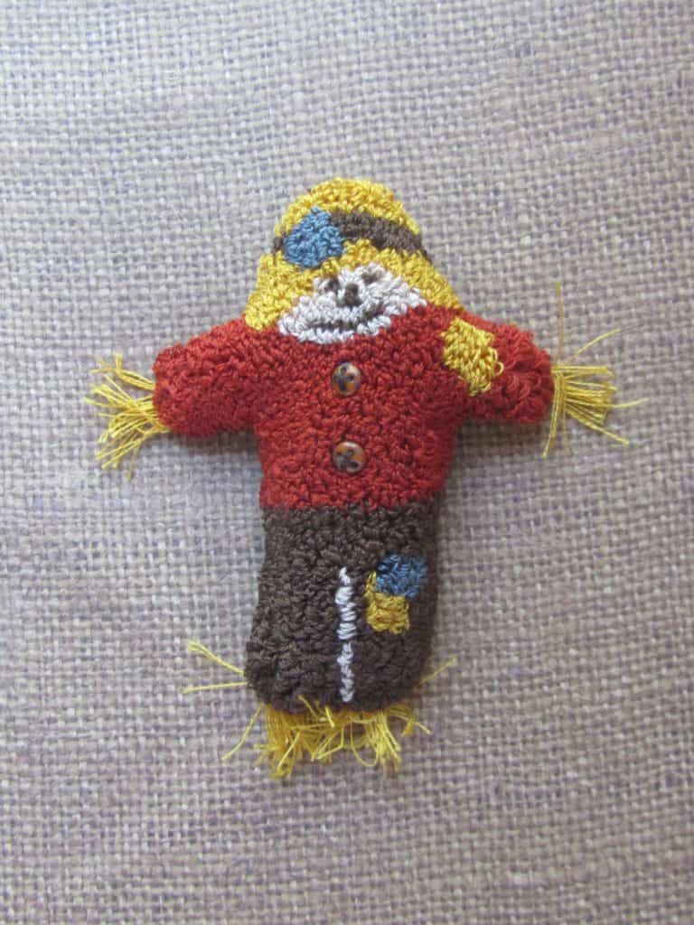 Sam the Scarecrow punch needle pattern