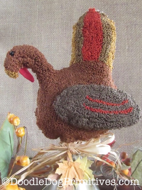 Free Turkey Punch Needle Pattern