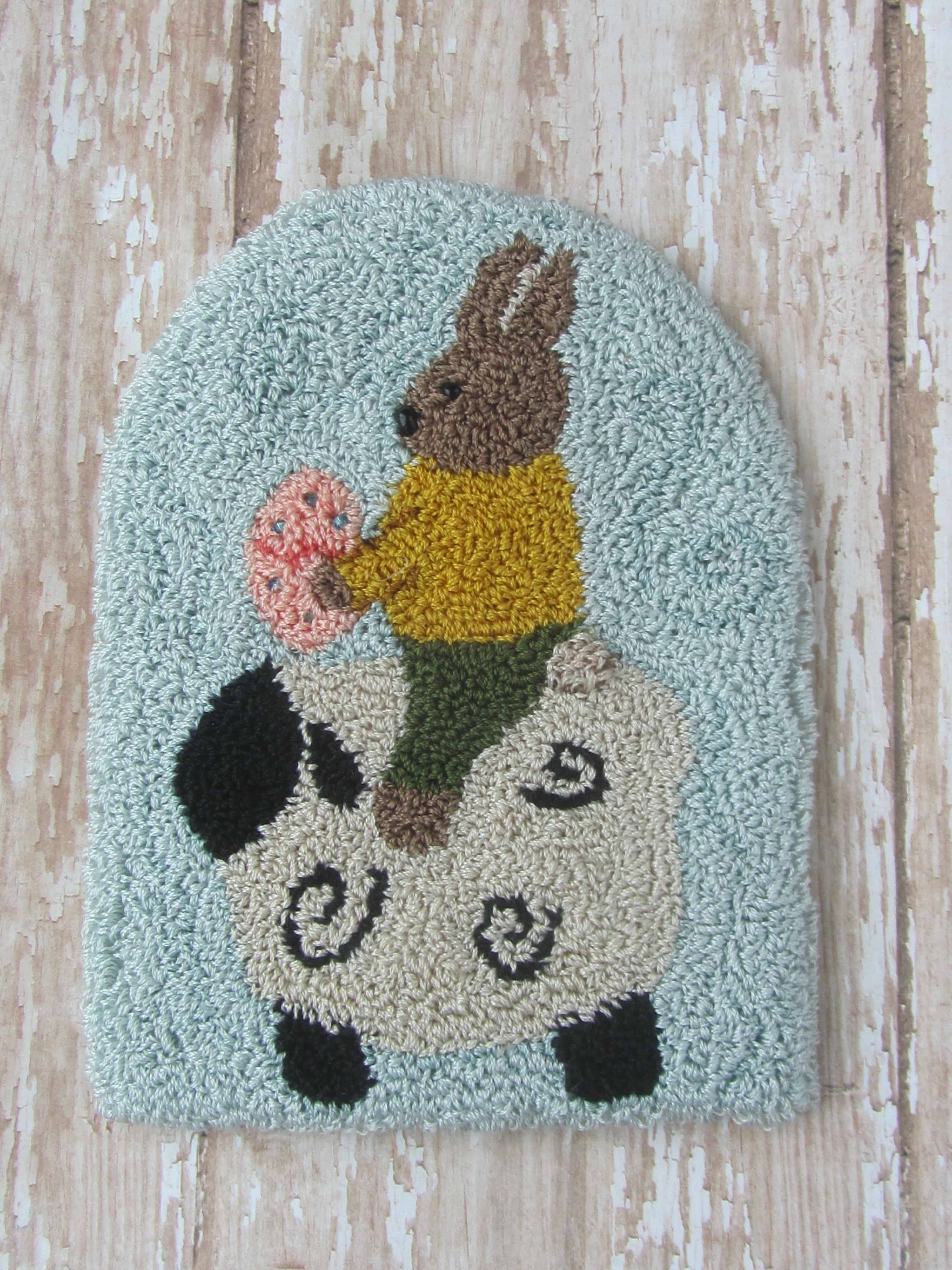 Easter punch needle pattern
