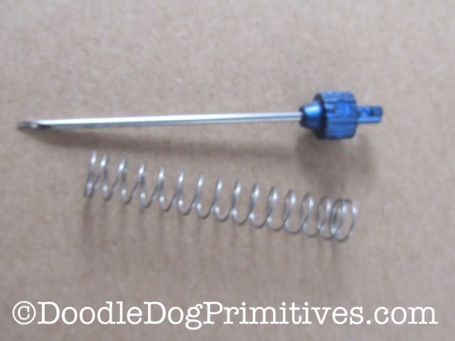 The large needle and spring for the Ultra Punch needle