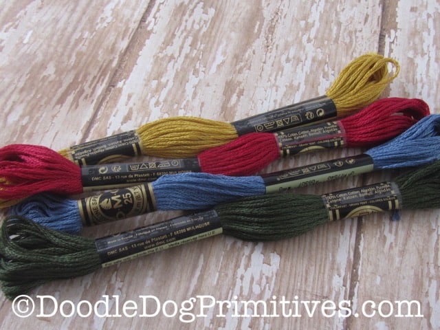 6 Strand DMC Embroidery floss