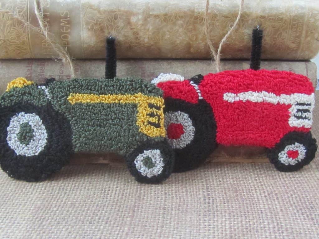 Punch Needle Tractors