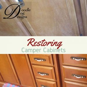 Restoring our vintage camper's cabinets