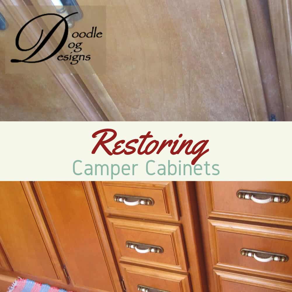 Restoring our vintage camper's cabinets