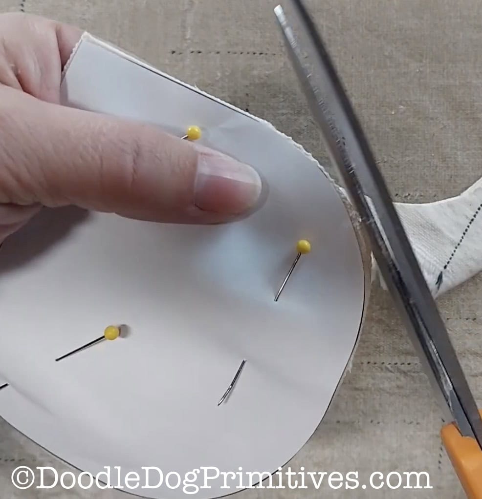 cut out ditty bag