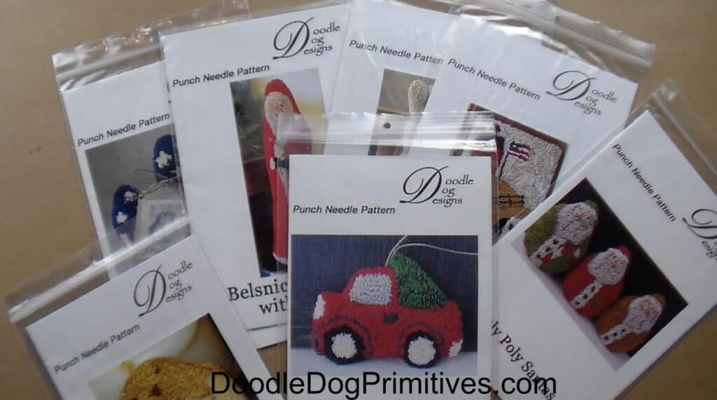 Beginner Punch Needle Supplies - DoodleDog Designs Primitives