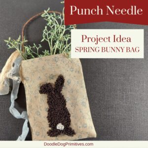 spring punch needle project idea