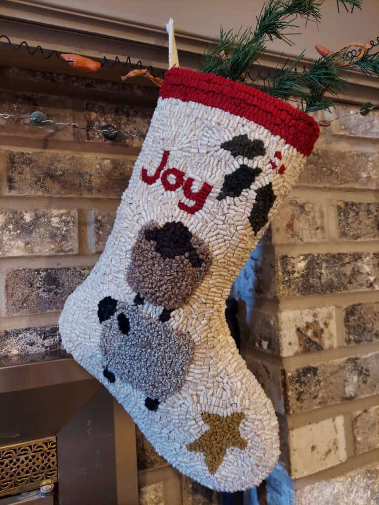 Joy of Sheep Rug Hooking Pattern