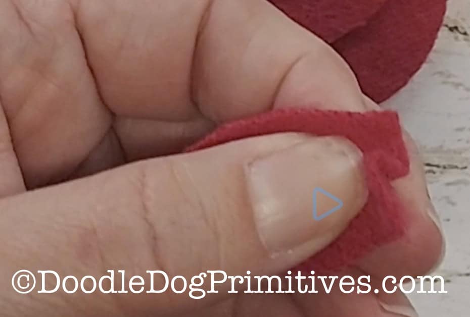 add pleat to petals