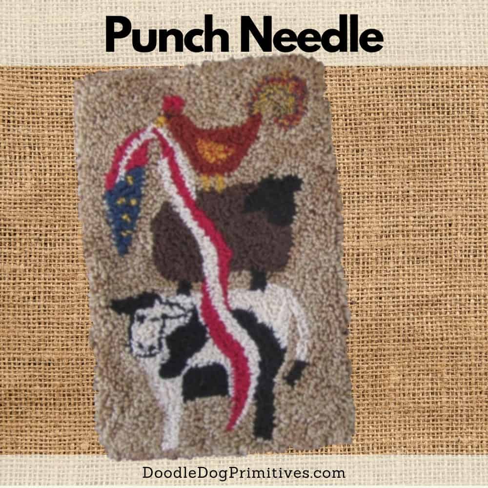 animal stack punch needle