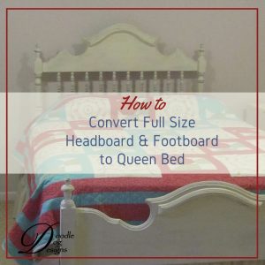 full bed to queen bed conversion kit