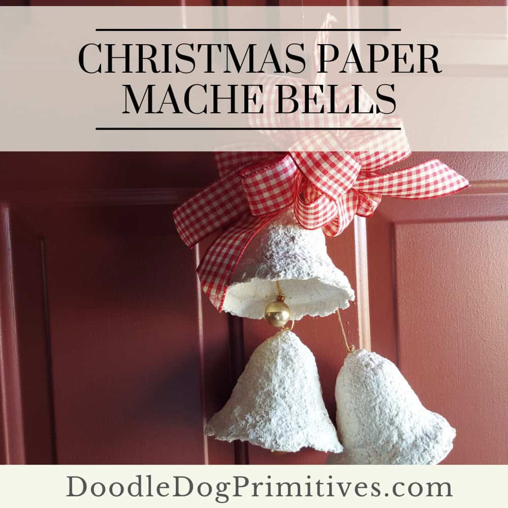 vintage inspired paper mache bells