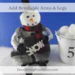 Adding Bendable Arms & Legs to Punch Needle Projects