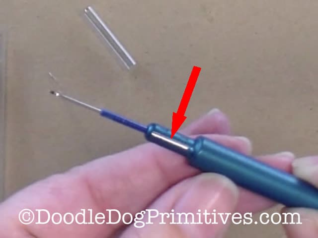 CTR Punch Needle Threader Options - DoodleDog Primitives