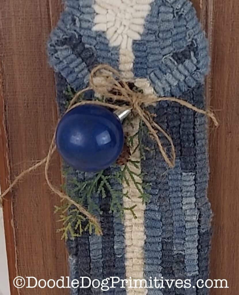 blue santa