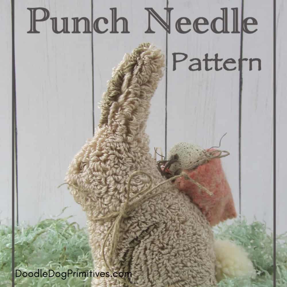 bonnie bunny punch needle