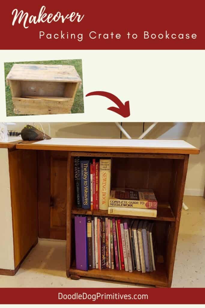 bookcase from crate 