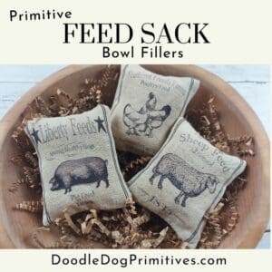 bowl filler feed sack