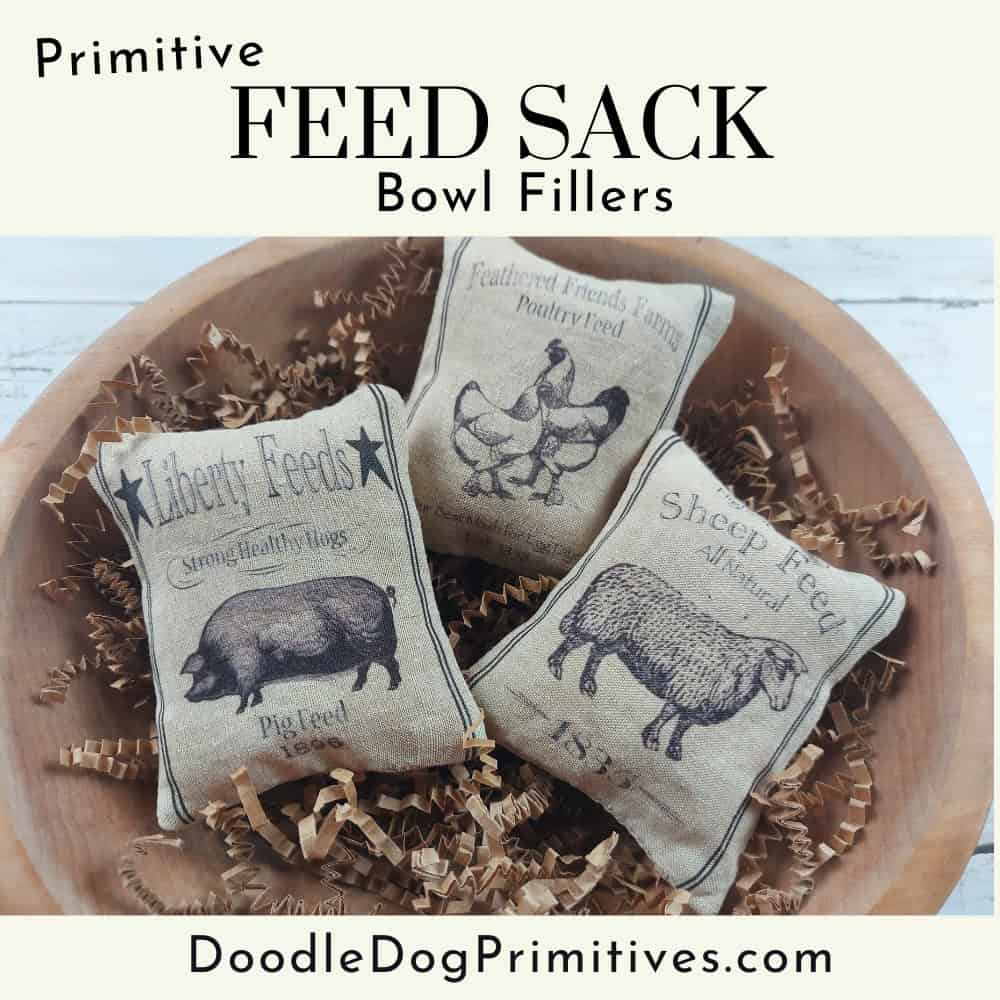 bowl filler feed sack 