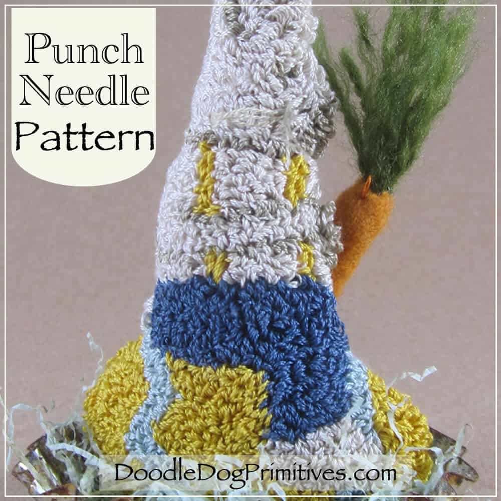 Easter Greetings Punch Needle Pattern