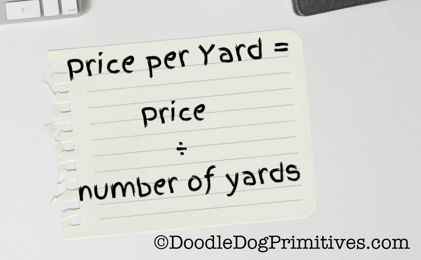 Price Comparison 3 strand Valdani vs. DMC DoodleDog Primitives
