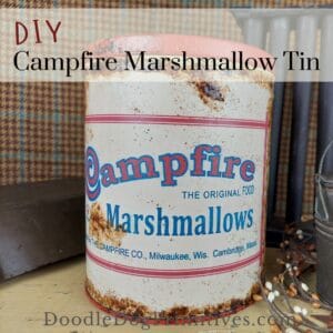 campfire primitive tin