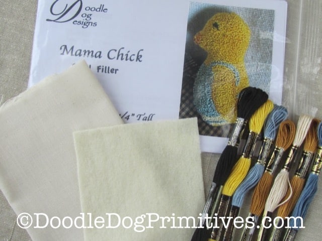 Mama Chick Punch Needle Kit