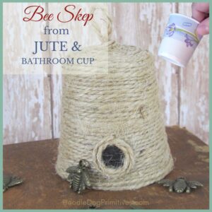 DIY Bee Skep