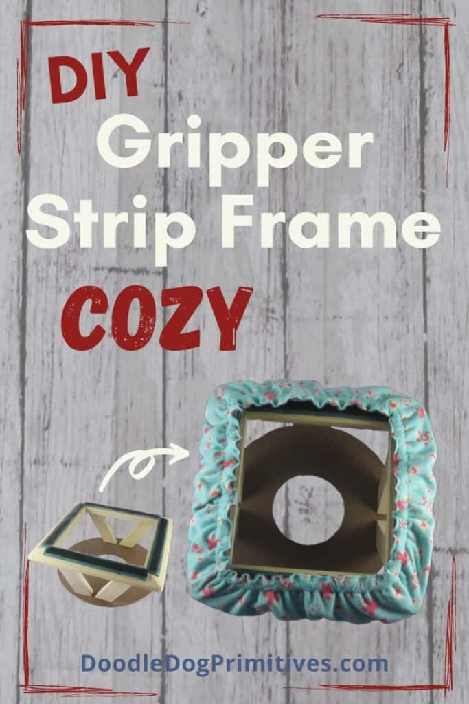 diy gripper strip cozy