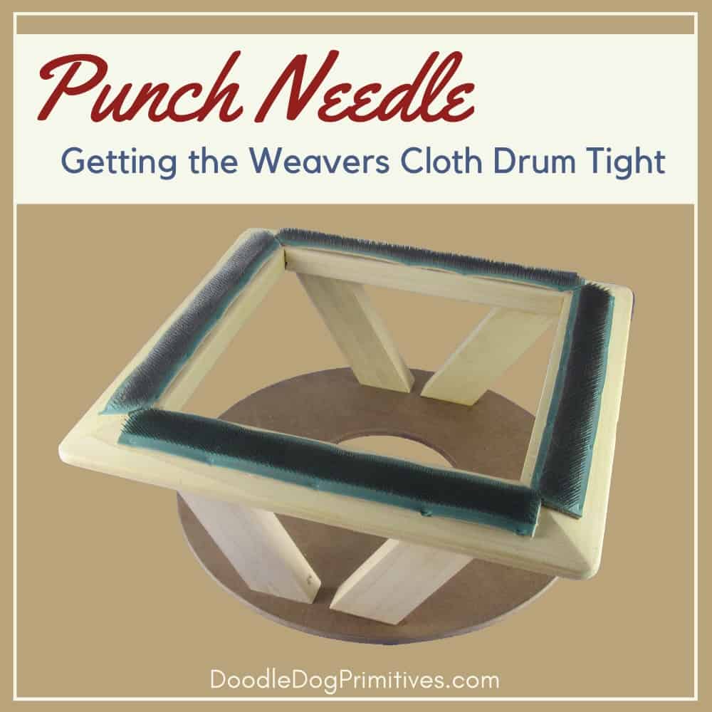 How to Make a DIY Gripper Frame for Punch Needle, Video + Tutorial