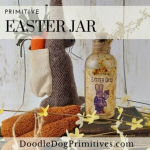 easter egg dye jar