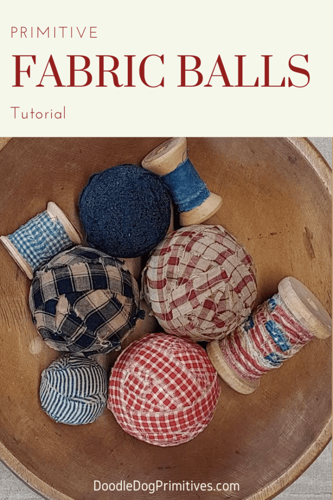 fabric balls diy