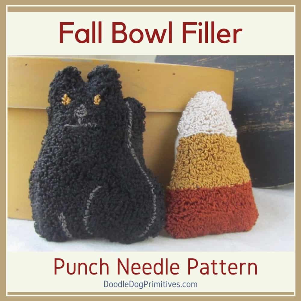 Trick or Treating for Punch Needle Patterns